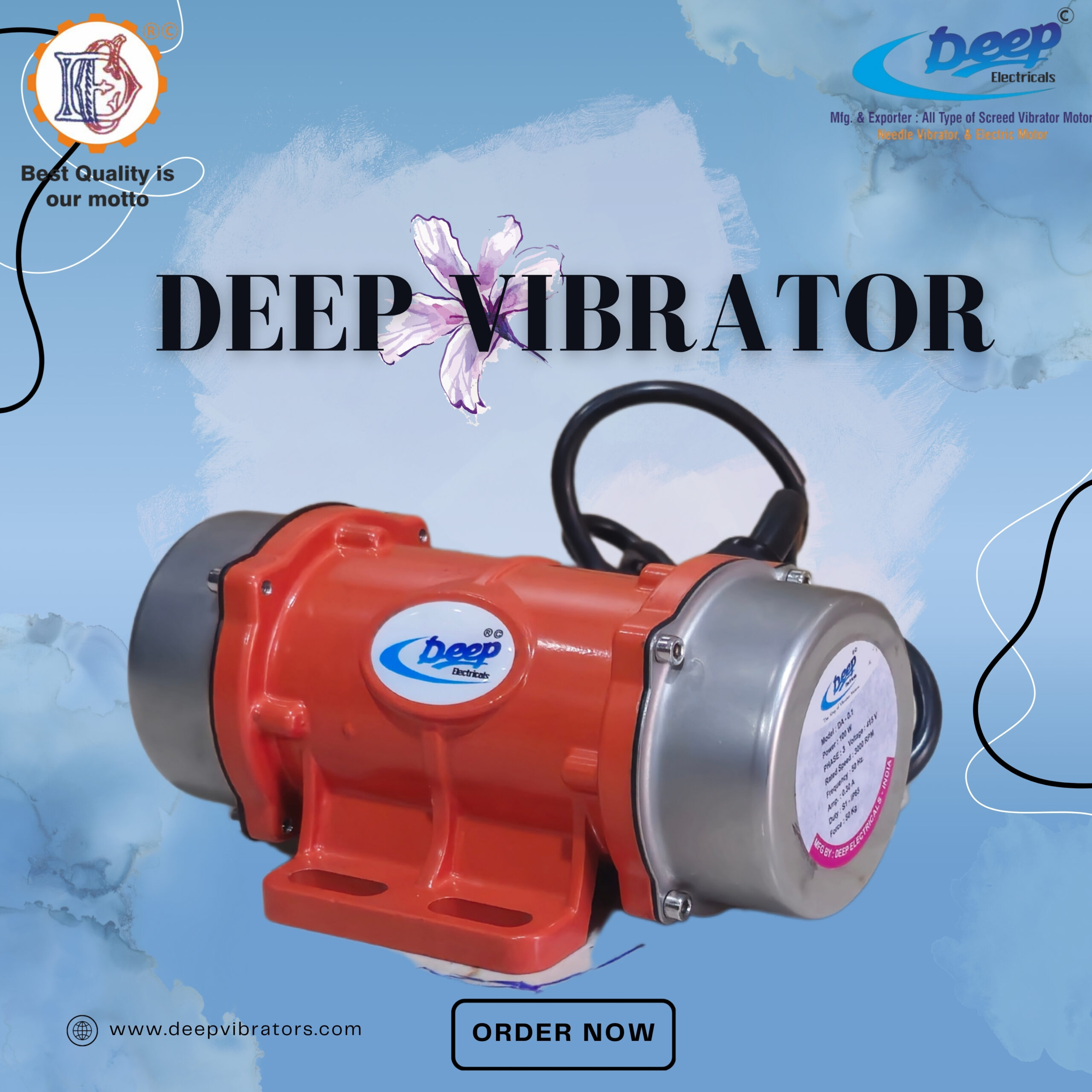 50W Micro Vibrator Motor (3)