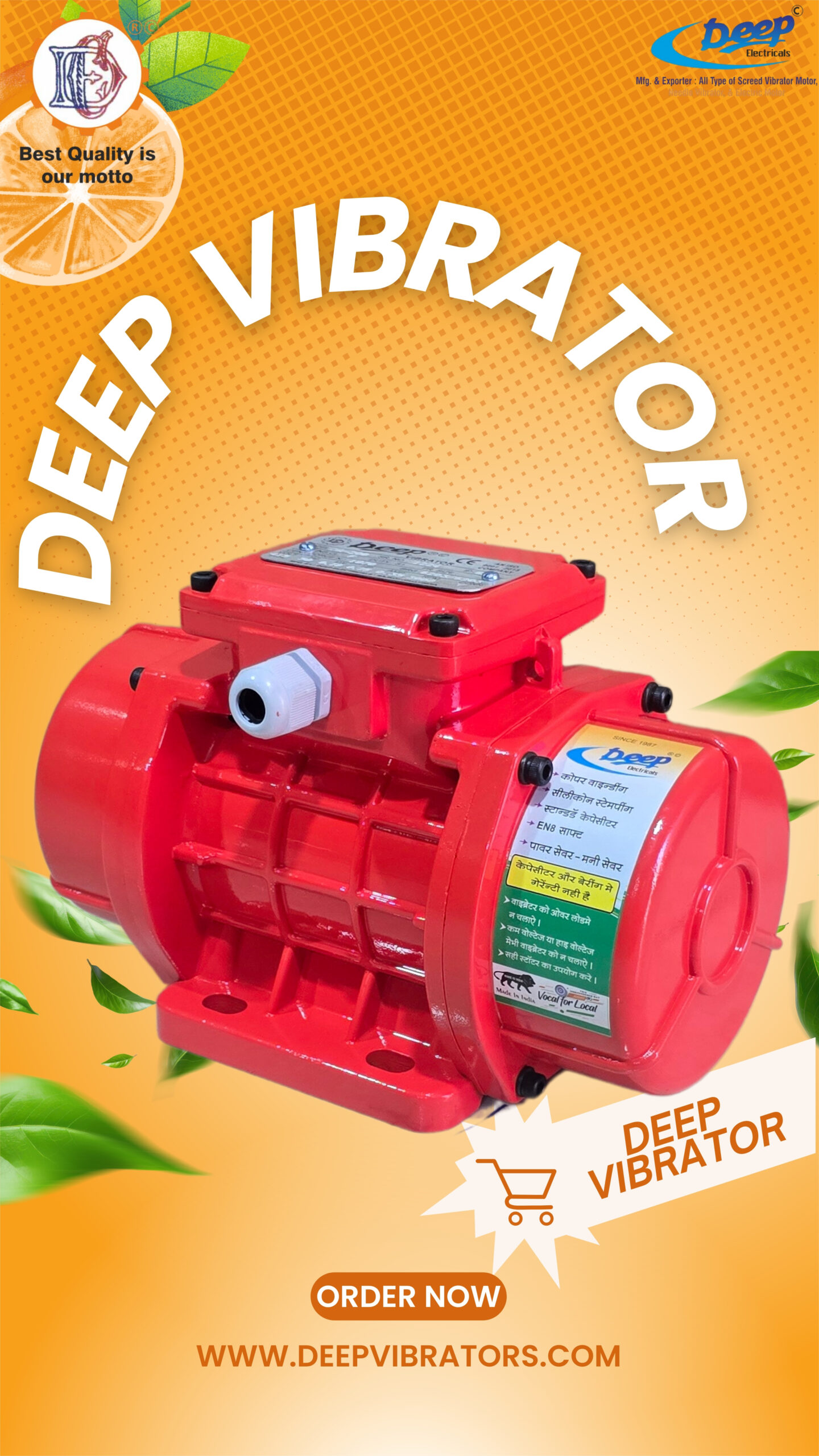 Orange Colourful Juice Drink Product Instagram Story