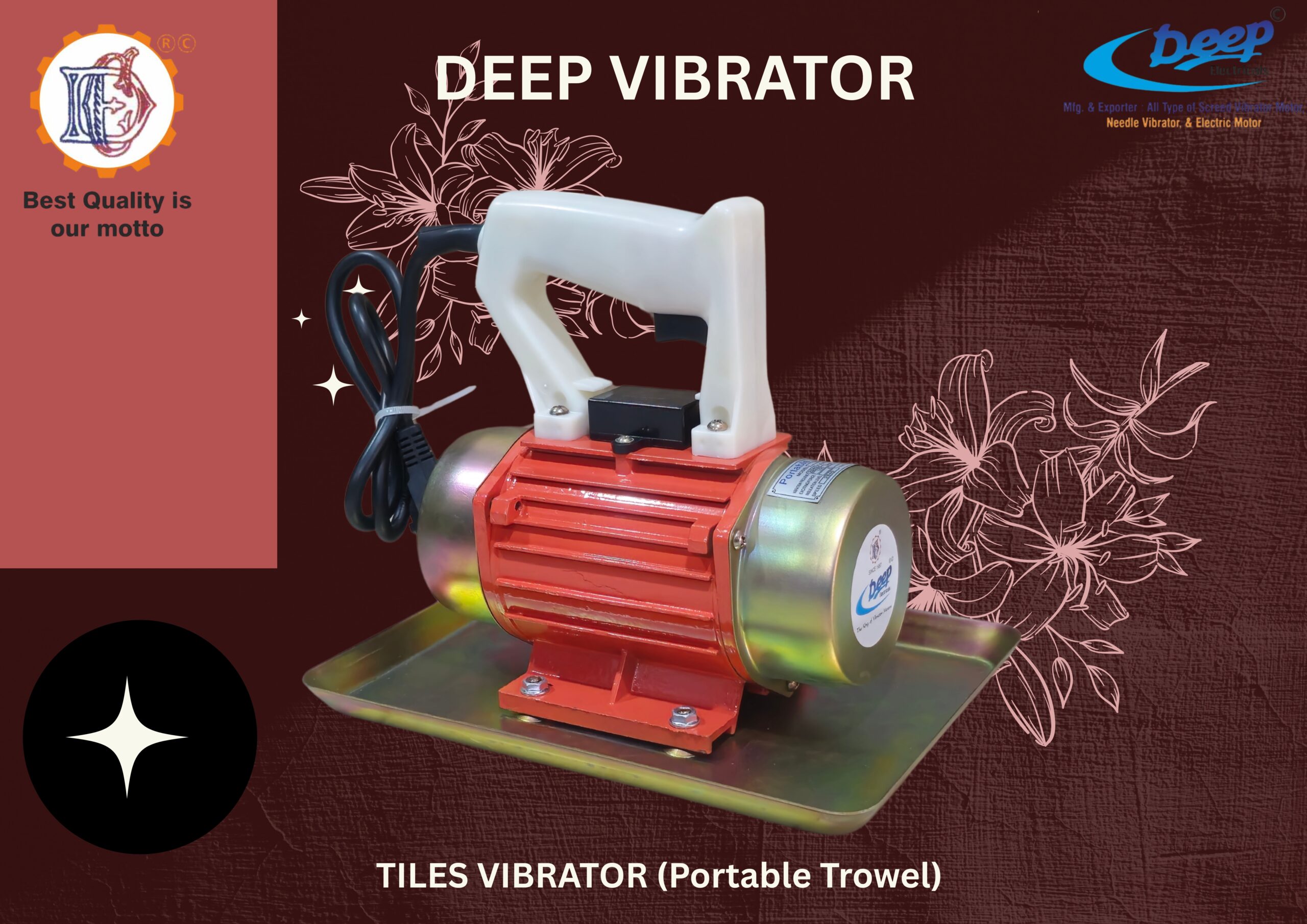 Red Elegant Beauty Product Mockup Poster