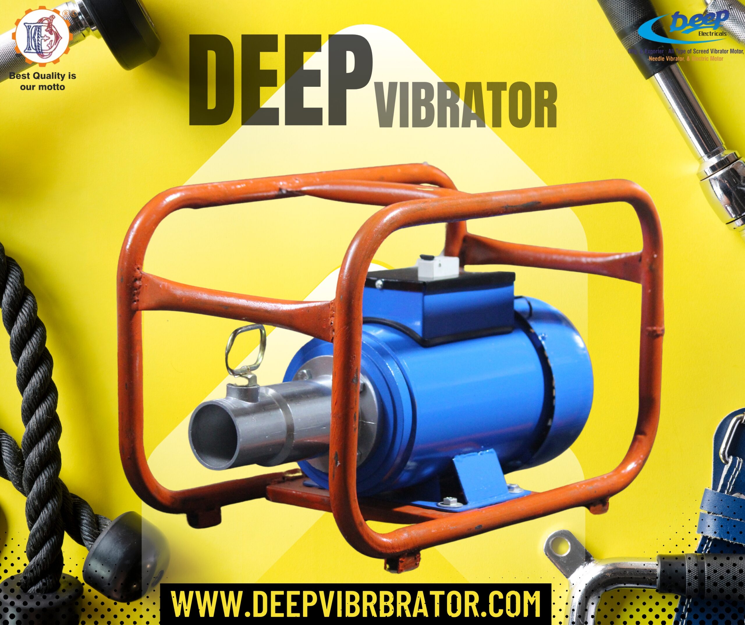 deep vibrator motor